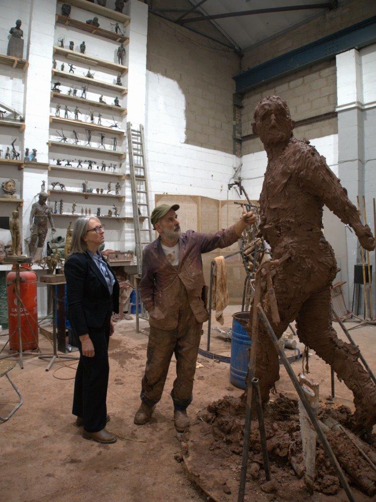 Landmark sculpture for most easterly town